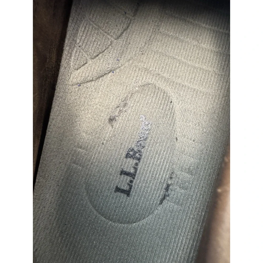L.L.Bean Blucher 137102 Brown Moccasins Mens 11.5D Moc Toe Casual Shoes